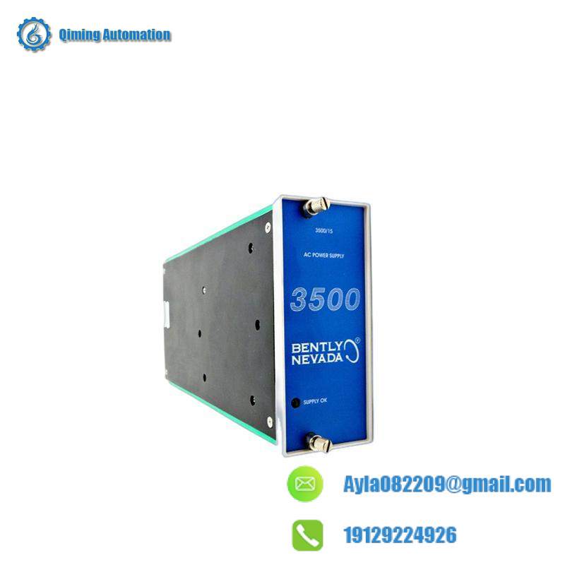 Bently Nevada 3500/15 127610-01 AC Power Supply Module