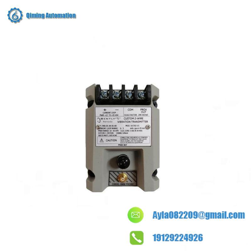 BENTLY NEVADA 990-05-XX-01-00 MOD:165335-01 Vibration Transmitter