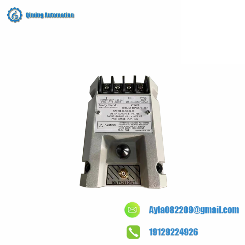 Bently Nevada 990-08-XX-01-00 283278-01 Vibration Transmitter Vibration Transmitter