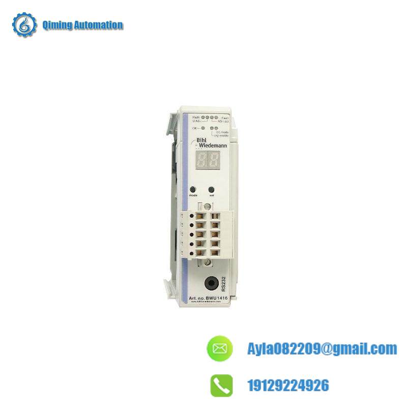 BIHL+WIEDEMANN BWU1840 BWU1416 Interface Master Module