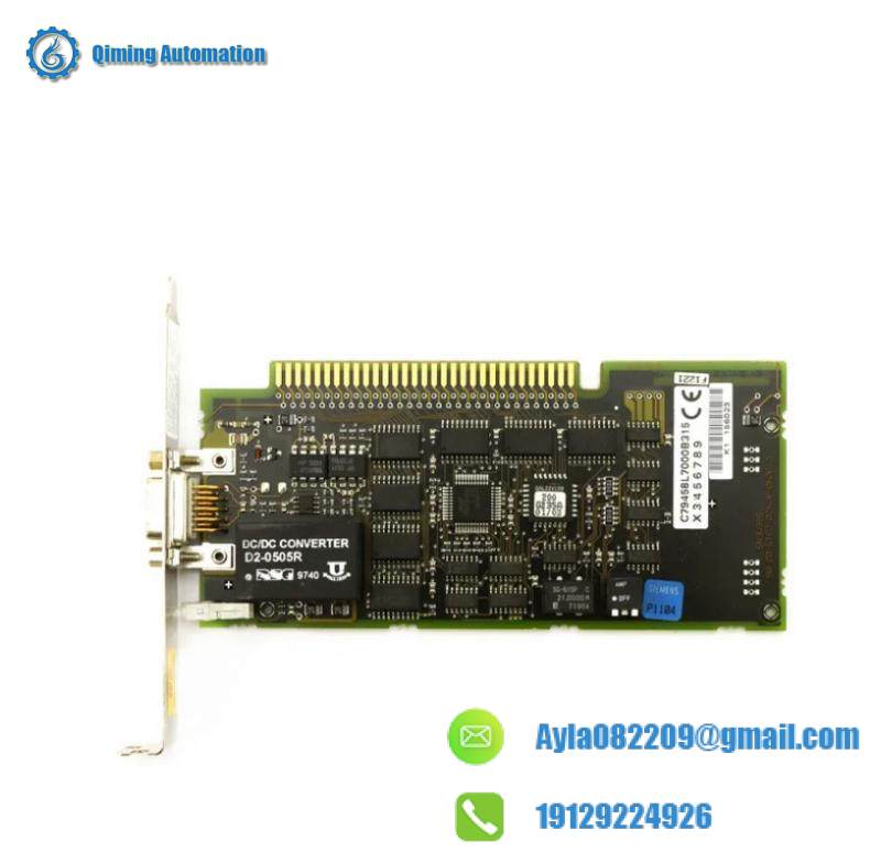 SIEMENS C79-458-L7000-B315 MPI/Profibus DP PC Card ISA