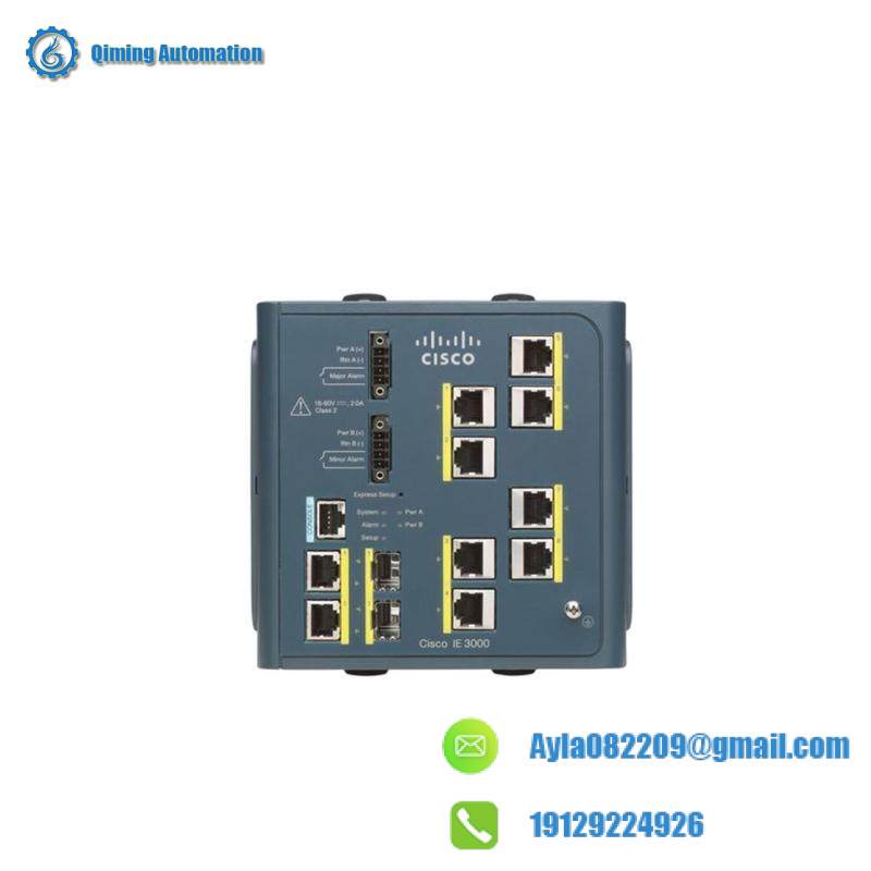 CISCO IE-3000-8TC INDUSTRIAL ETHERNET SWITCH