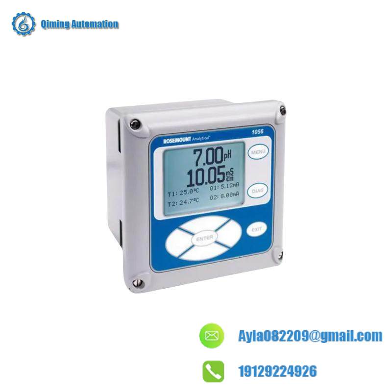 EMERSON 1056-01-22-38-AN DUAL INPUT ANALYSER