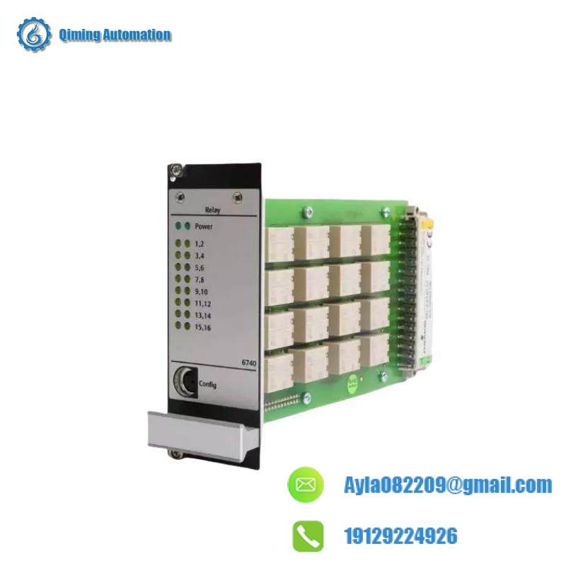 Emerson A6740-10 16-Channel Output Relay Module