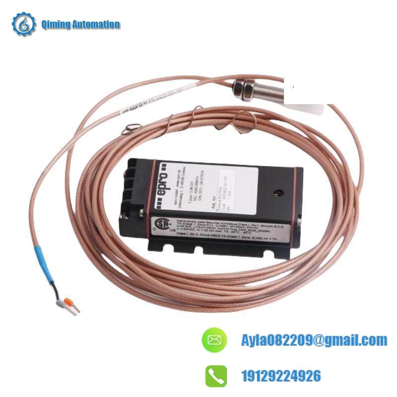 Emerson EPRO PR6423/004-120-CN CON021 Eddy Current Sensor