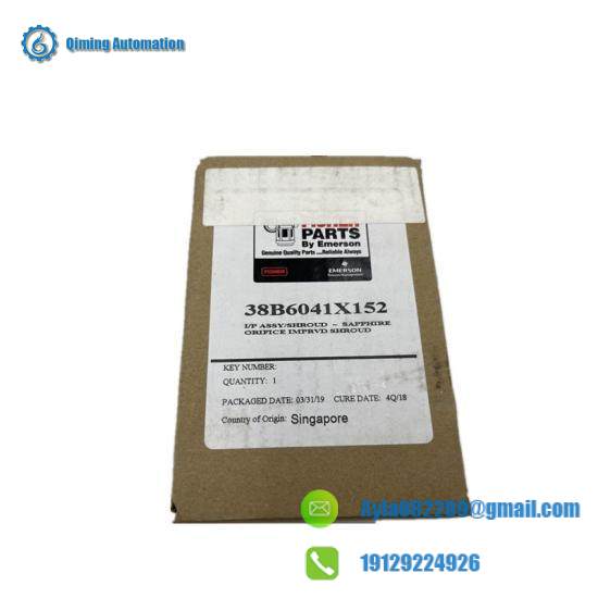 EMERSON FISHER 38B6041X152 CONTROLLER