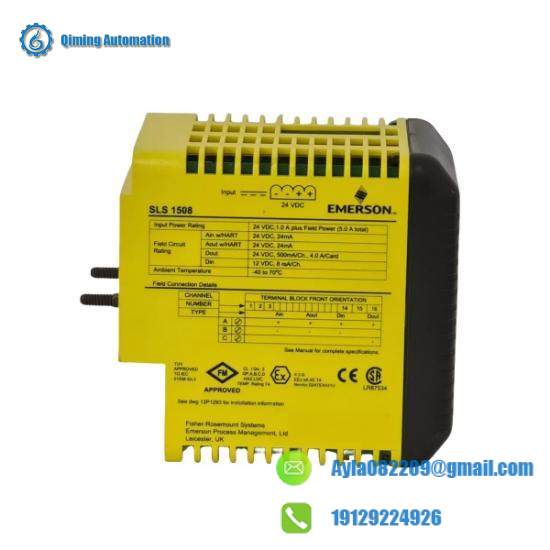 EMERSON KJ2201X1-BA1 12P3162X252 SLS1508 Logic Solver