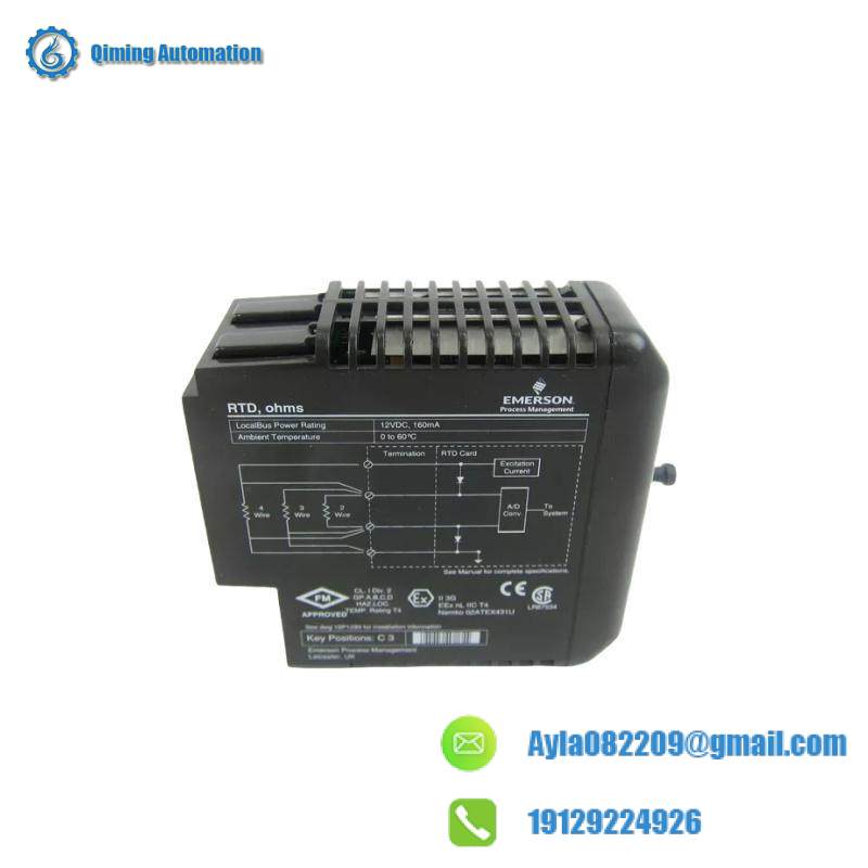 Emerson KJ3002X1-BA1 12P0680X132 VE4003S2B2 Input Module