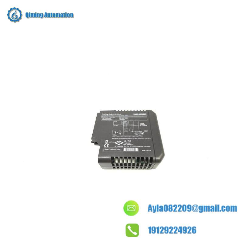 EMERSON KJ3101X1-BB1 12P1866X052 8-Channel IS DI Field Safety Module