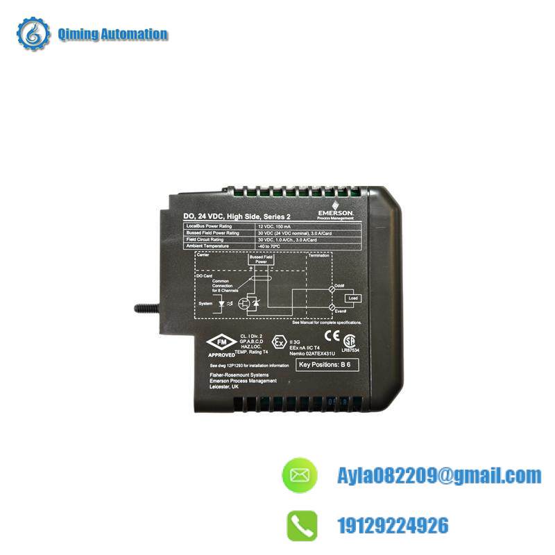 Emerson KJ3202X1-BA1 12P2536X042 VE4032S1T2B1 Module