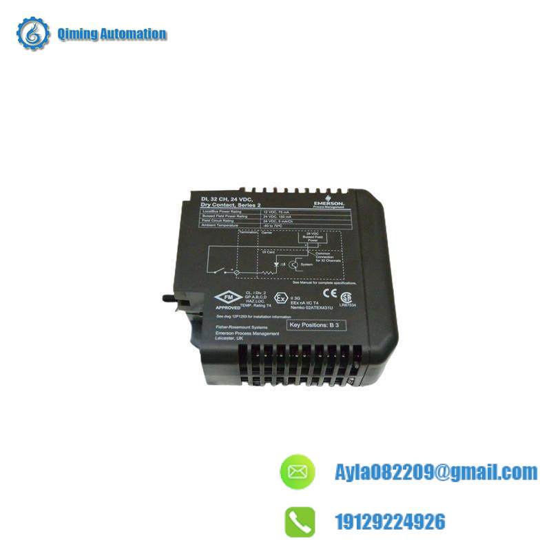 EMERSON KJ3222X1-EA1 12P2533X022 Input Module