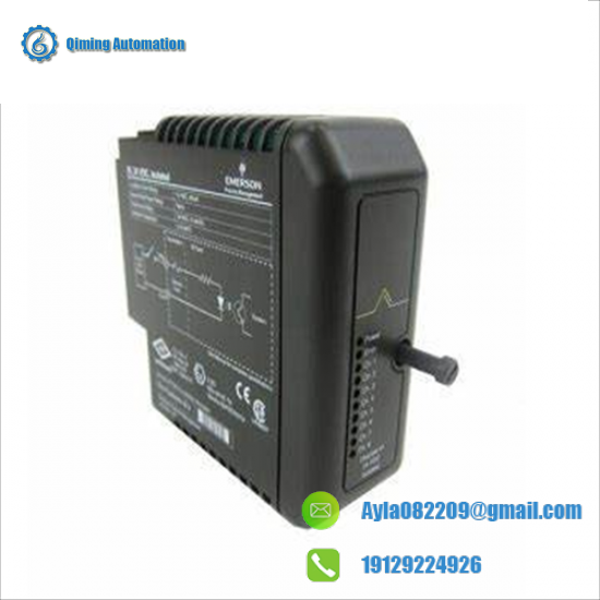 EMERSON KJ3242X1-BA1 12P2471X062 Remote Mau I/O Module