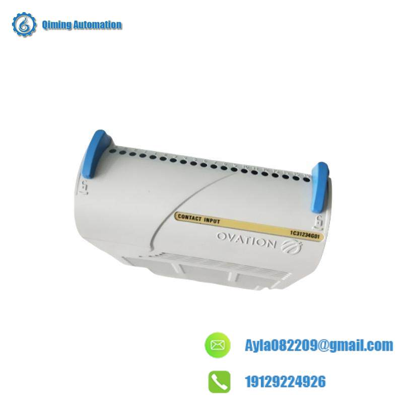 Emerson Ovation 1C31233G04 Sequence of Events Card