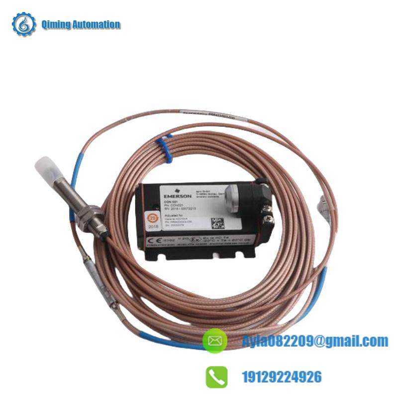 Emerson PR6423/002-131 CON021 Eddy Current Displacement Sensor
