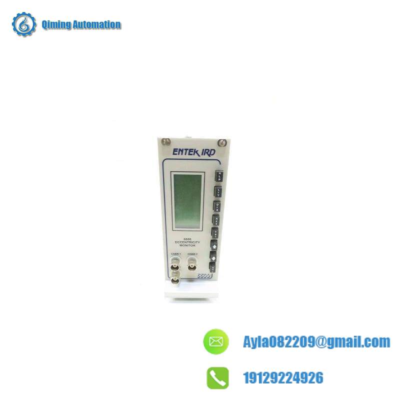 ENTEK C6686 IRD Eccentricity Monitor Display