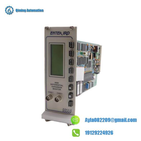ENTEK IRD C6688 6688 6600  Differential Expansion Monitor Dual Channel