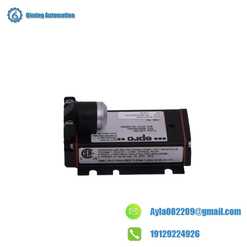 EPRO PR6423/101-101 CON031 TSI Module