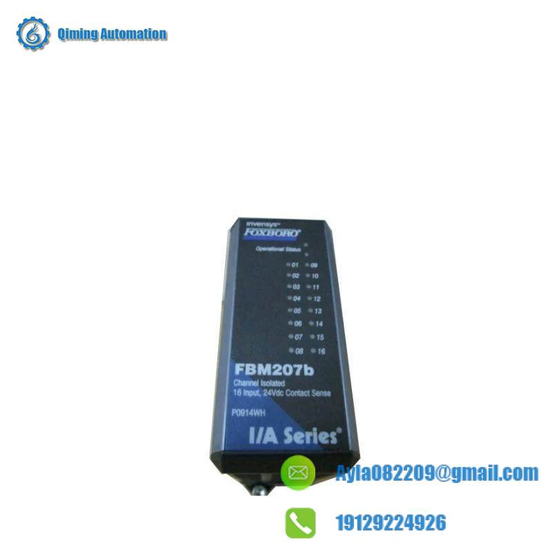 FOXBORO FBM207B Channel Isolated 16 Input Module