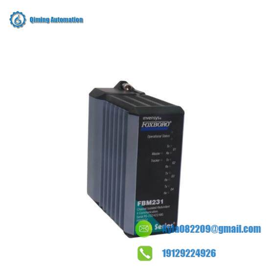 FBM231 P0926GV  FOXBORO DCS CARD MODULE