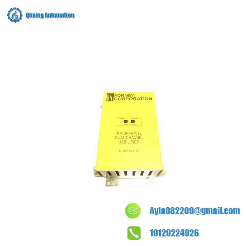 FORNEY RM DR6101E Dual Range Flame Amplifier