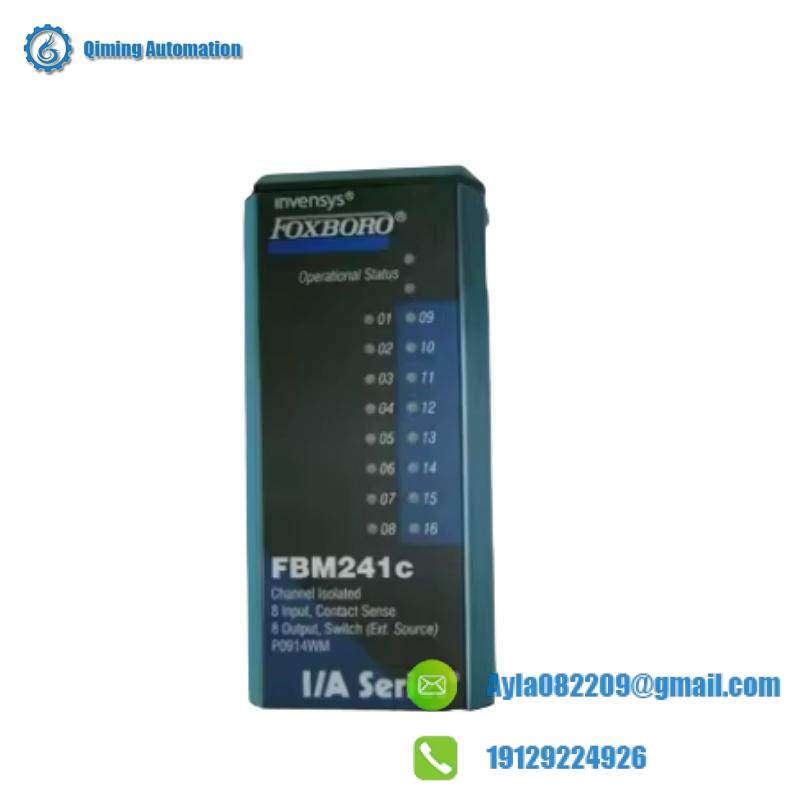 Foxboro FBM207C P0917GY CHANNEL ISOLATED CONTACT SENSE
