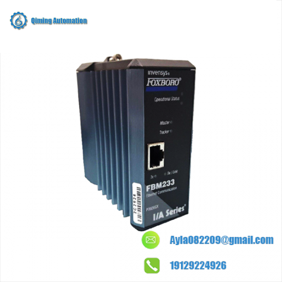 FOXBORO FBM233 P0926GX Ethernet Communication