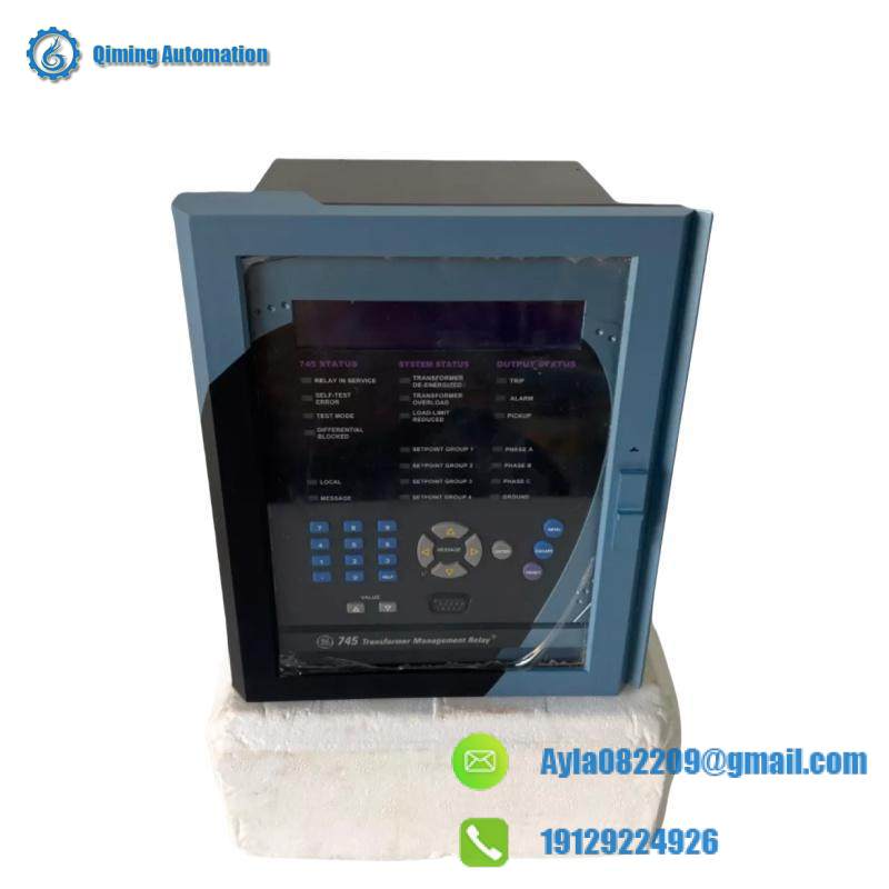 GE 745-W2-P5-G5-HI-A-R-E TRANSFORMER PROTECTION MANAGEMENT RELAY