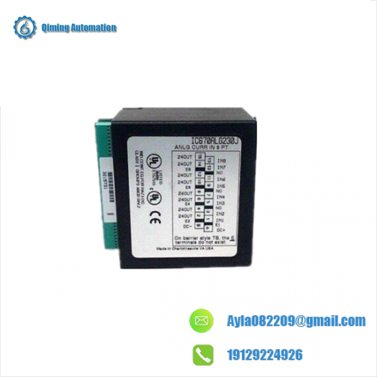 GE FANUC 1C697ALG230 Analog Input Module