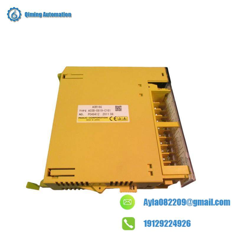 GE Fanuc AOR16G A03B-0819-C161 Relay Output Module