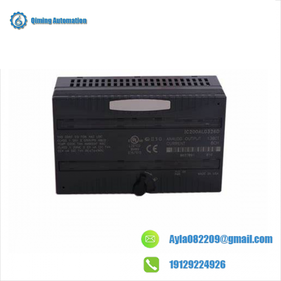 GE FANUC IC200ALG326H Analog Output Module