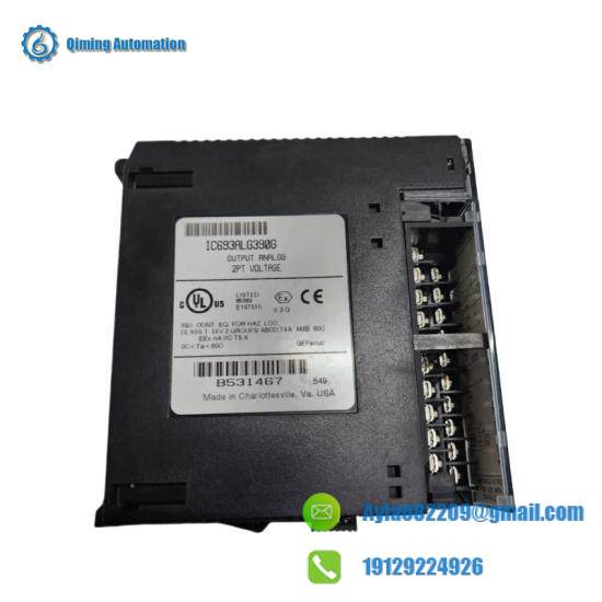 GE FANUC IC693ALG390 Analog Output I/O