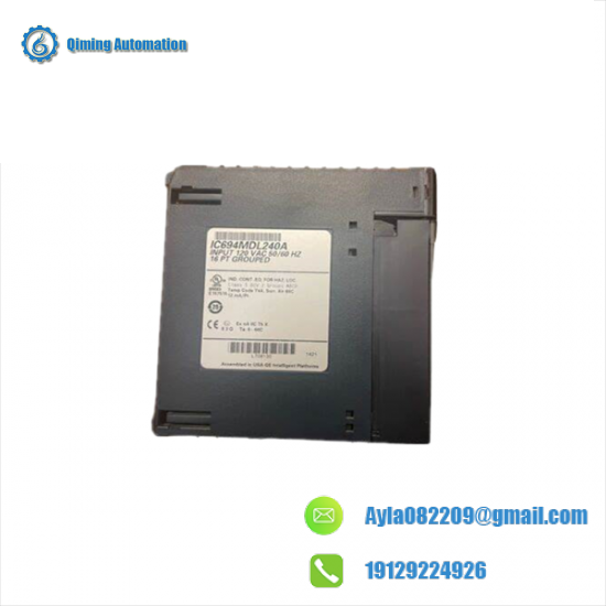GE FANUC IC694MDL240A 120 Volt AC Input Module