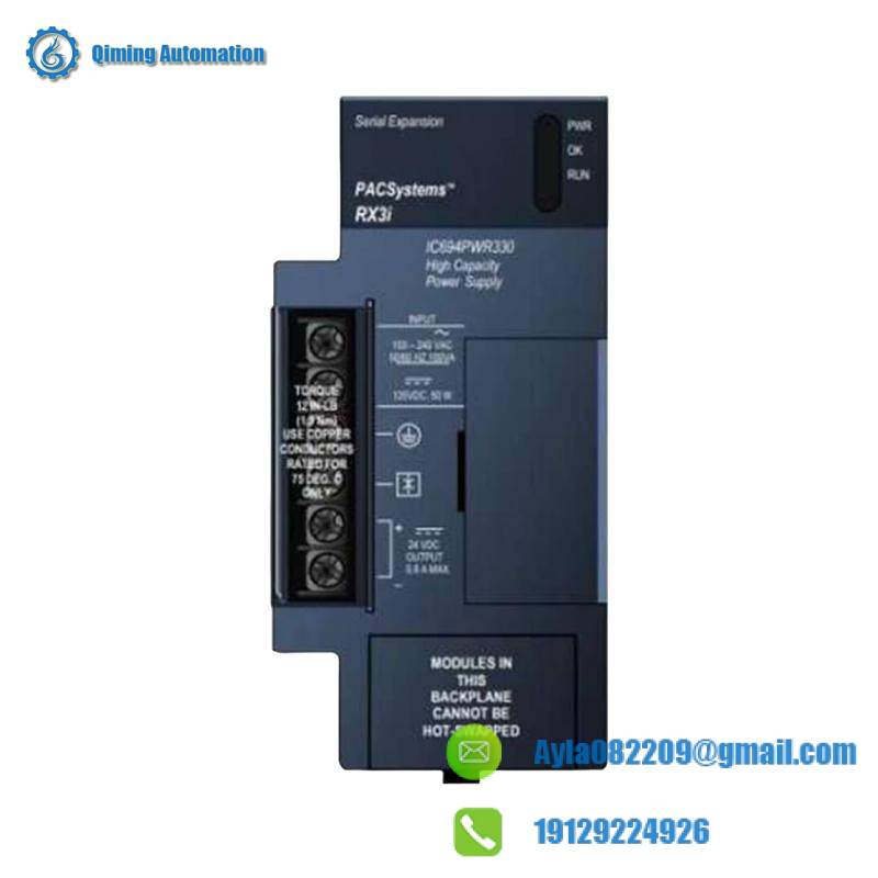 GE FANUC IC694PWR321 POWER SUPPLY