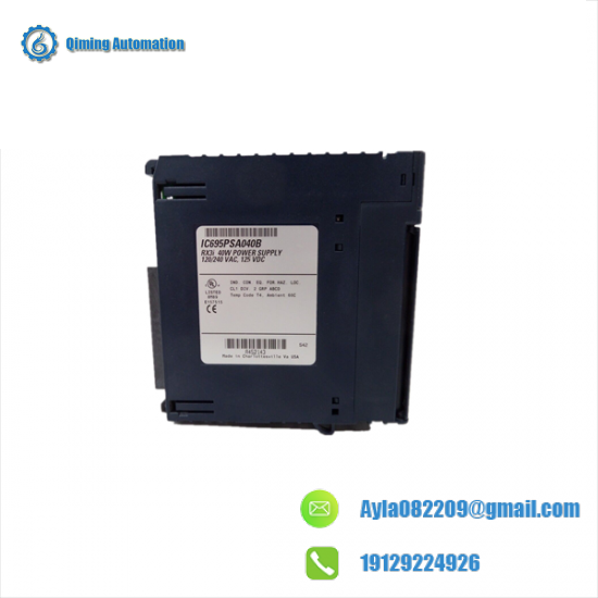 GE FANUC IC695PSA040B Power Supply