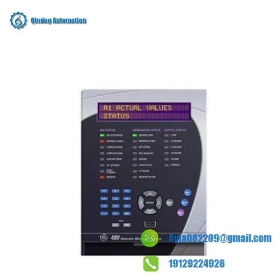 GE Fanuc SR489-P5-HI-A20 Motor Protection System