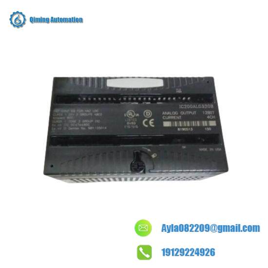 GE IC200ALG262G Analog Current input module