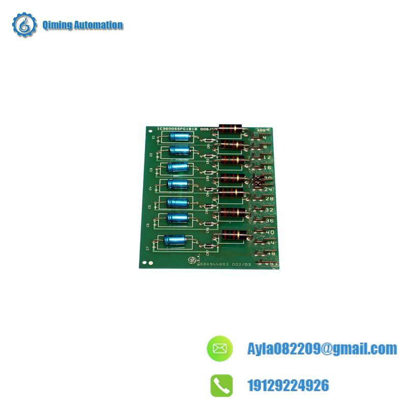 GE IC3600SSFG1B1B FLTR MODULE