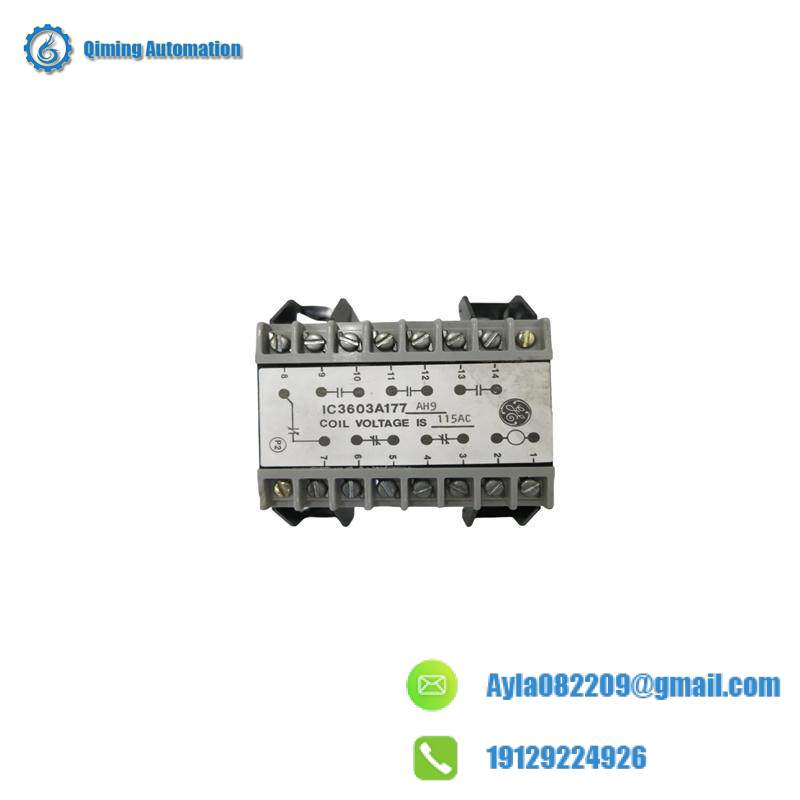 GE IC3603A177 RELAY MODULE