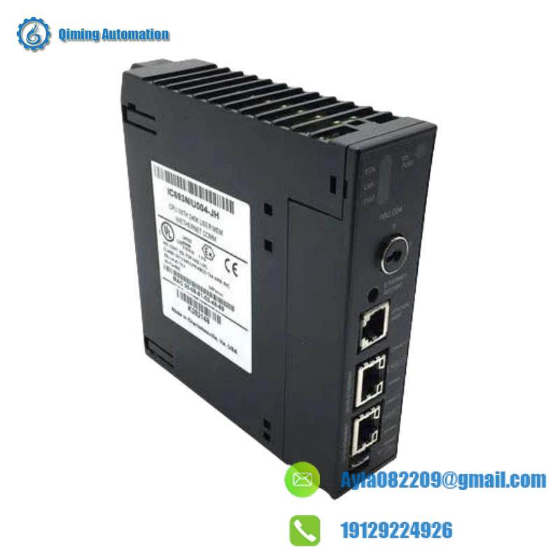 GE IC693NIU004 Ethernet Network Interface Unit