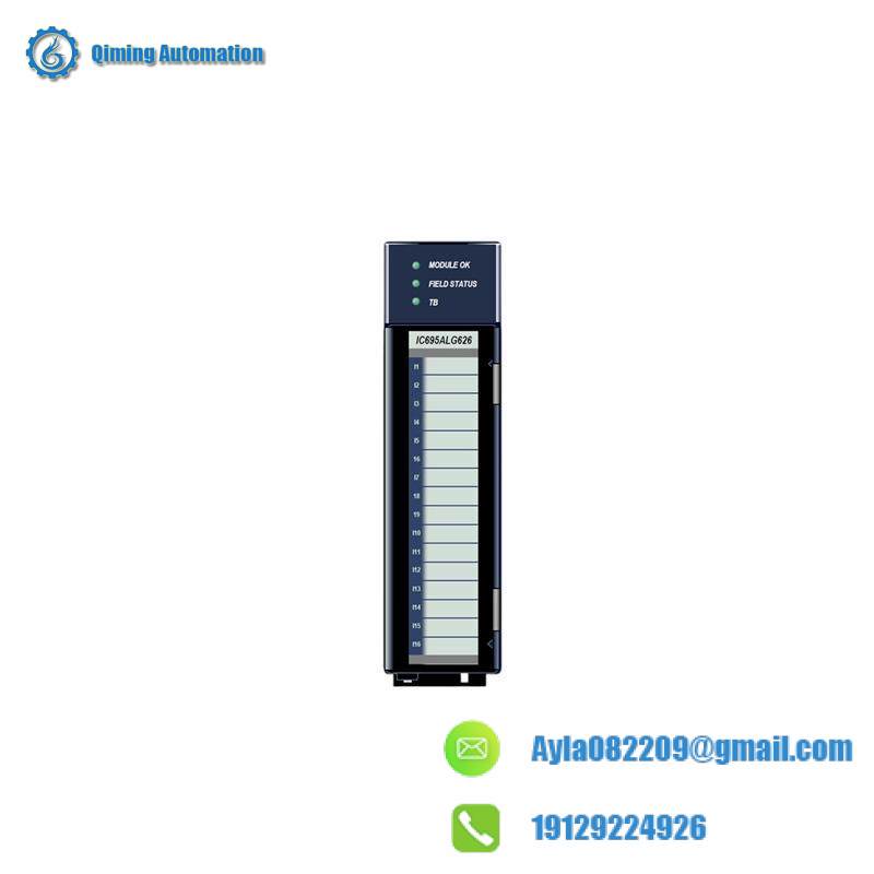 GE IC695ALG626 ANALOG INPUT HART MODULE