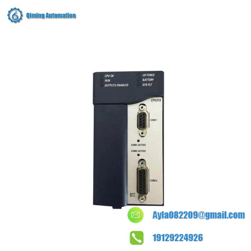 GE IC695CPU315 CPU CONTROL MODULE