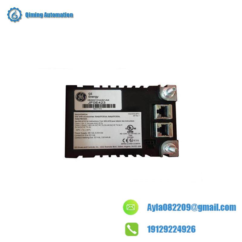 GE IS220YDIAS1AK I/O module
