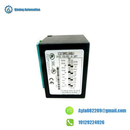 General Electric FANUC IC670MDL640J Input Module