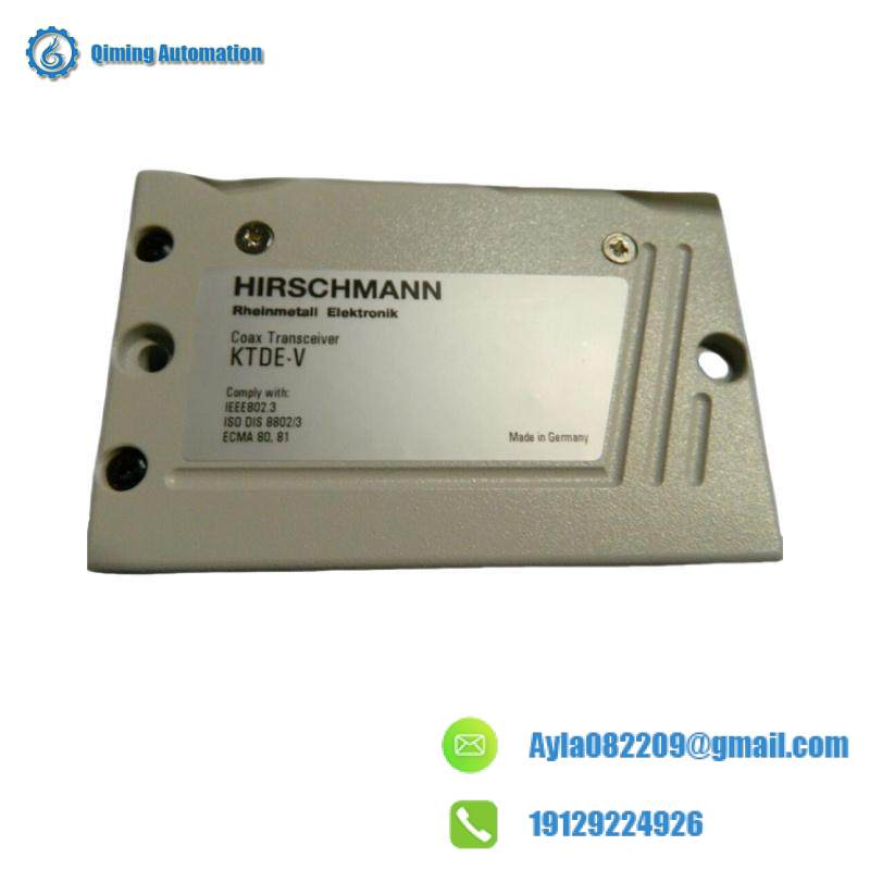 HIRSCHMANN KTDE-V 943258-001 Coax Transceiver Module