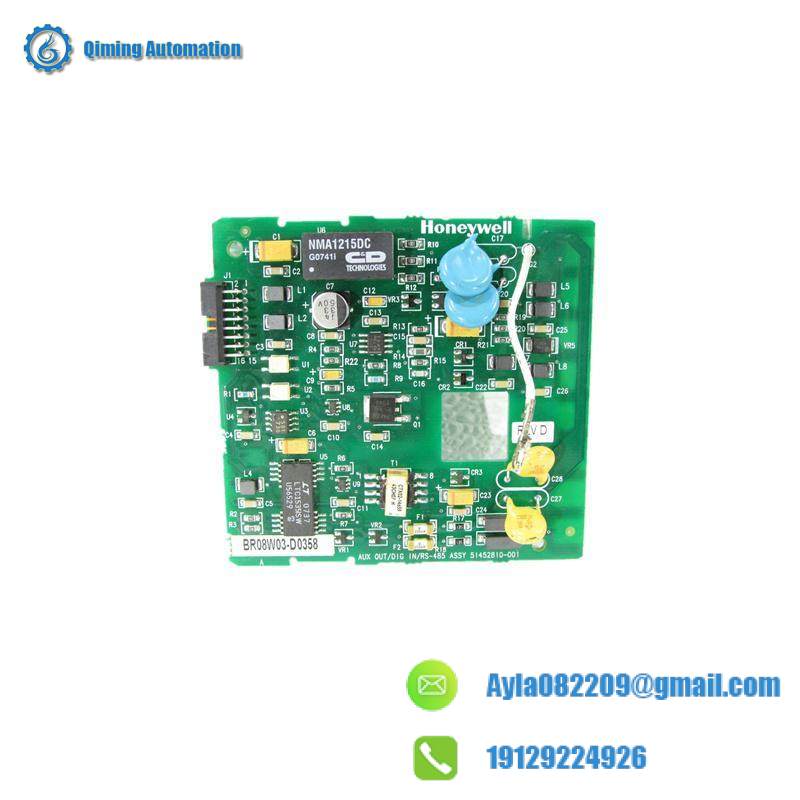 Honeywell 51452810-001 Auxiliary Output / Input Board Circuit