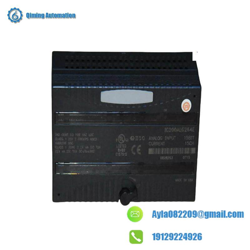GE IC200ALG264E Current Analog Input Module