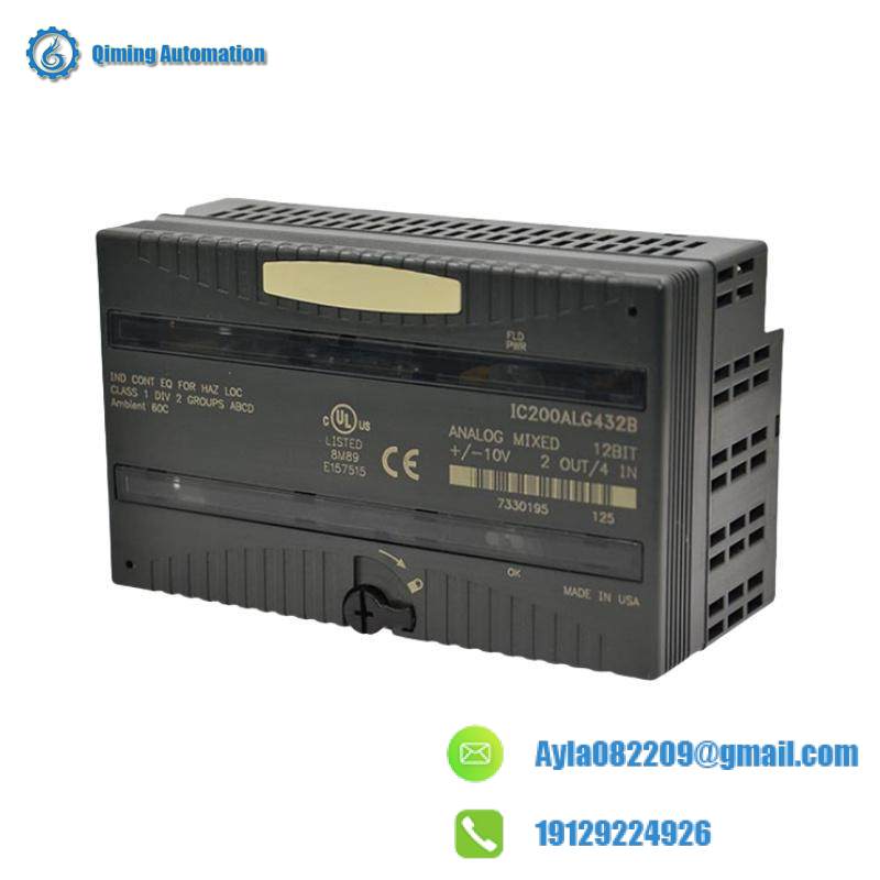 GE Fanuc IC200ALG432 Analog Mixed Module