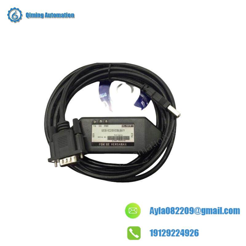GE IC200CBL001 Communications Programming Serial Cable