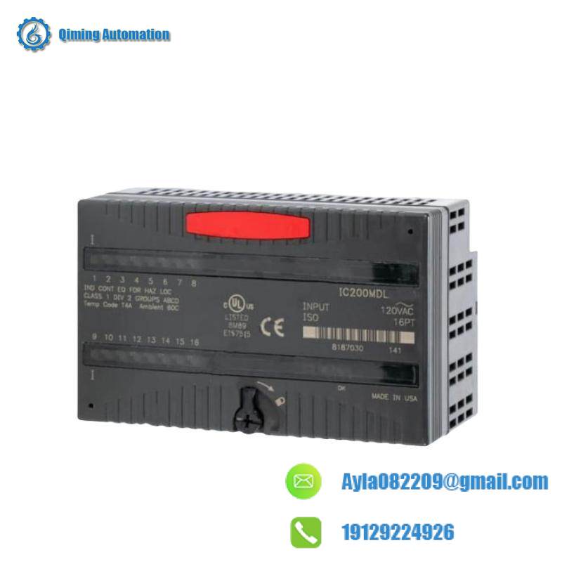 GE IC200MDL744 5 volt backplane current