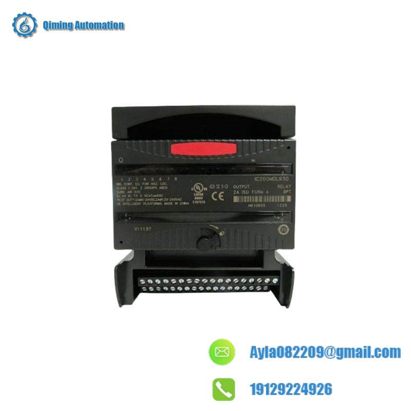 GE IC200MDL930 OUTPUT RELAY ISOLATED 8PT